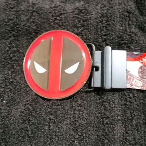 40/42, Reversible Deadpool belt, black